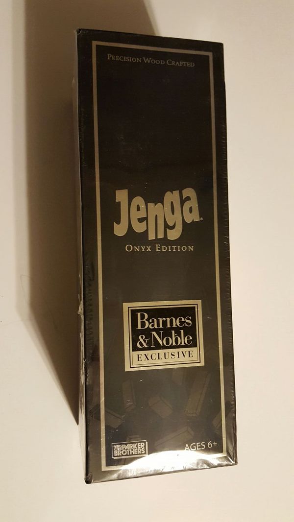 Rare Jenga Onyx Exclusive Edition For Sale In Spokane Valley Wa