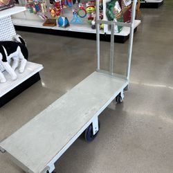 Used industrial flat dolly cart heavy duty cart flatbed handtruck 48“ x 16“