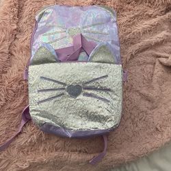 Brand New Purple Back Pack With Lunch Pail 