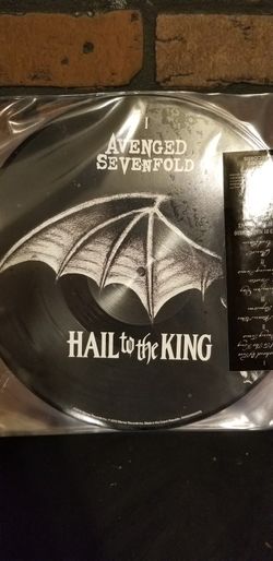 Avenged Sevenfold(A7X) Hail to the king 2x picture records. BRAND NEW!! Made in Czech Republic 2019