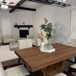 Dinning Set 6 Chairs 