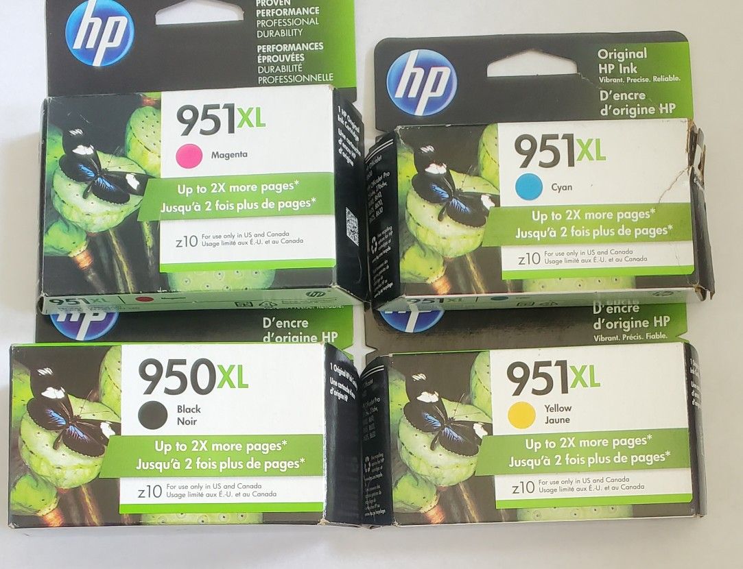 Hp 950XL & 951XL Ink Cartridges