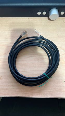 Black RJ11 Telephone Cable