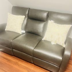  Leather Sofa Set