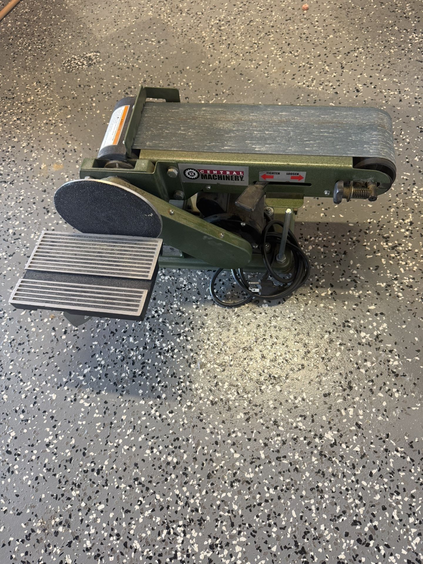 Central Belt/disc Sander