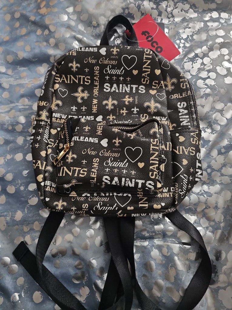 New Orlean Saints Mini Backpack