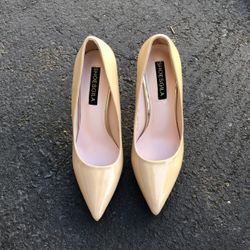 Nude Shoesgila Heels/red Soles 