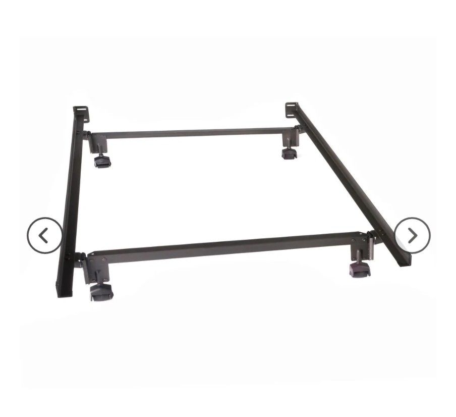 TWIN SIZE GLIDE AWAY CLASSIC BED FRAME WITH ROLLERS