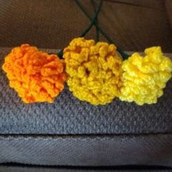 Crochet Marigolds 