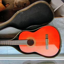 Vintage 1972 Yamaha G-65A Classical Guitar Bundle + Case & Accessories