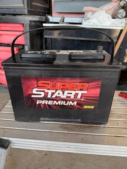 Super Start Premium Standard Flooded Top Post Battery Group Size 27 810 CCA 140 Minute RC - 27PRMJ-At store it was $225 brand new with tax and without