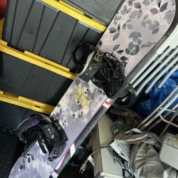 Burton Supermodel Snowboard - Women's  156 Like New
