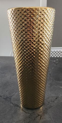 New Gold Vase 19"h