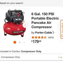 Portable Air Compressor 