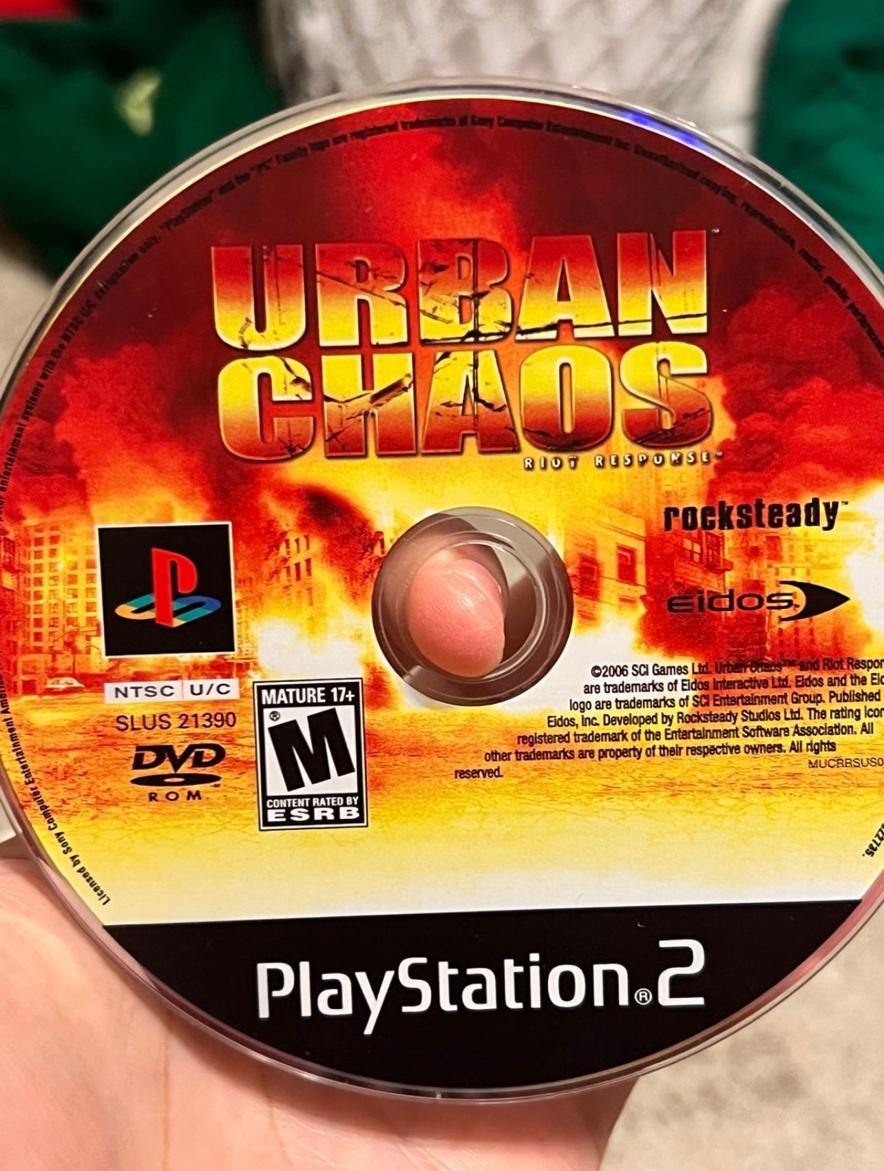 Urban Chaos For PlayStation 2
