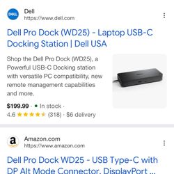 Dell Dock Pro Wd25 New