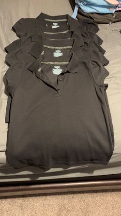 Girls black uniforms