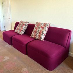 Elegant Office Lounge 4pc Modular Seating Set 