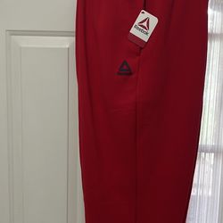 Men’s red Reebok sweatpants size 3 XL
