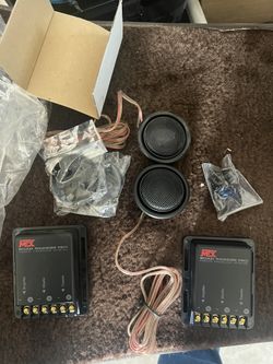 Mtx Road Thunder Pro Tweeters And Crossover