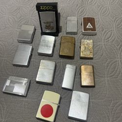 Vintage Zippos Lighters