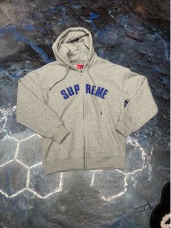 Supreme zip up hoodie