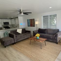 Full Size Couch, Loveseat  and Ottoman 
