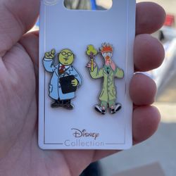 Dr. Bunsen And Beaker Disney Collectable Pins