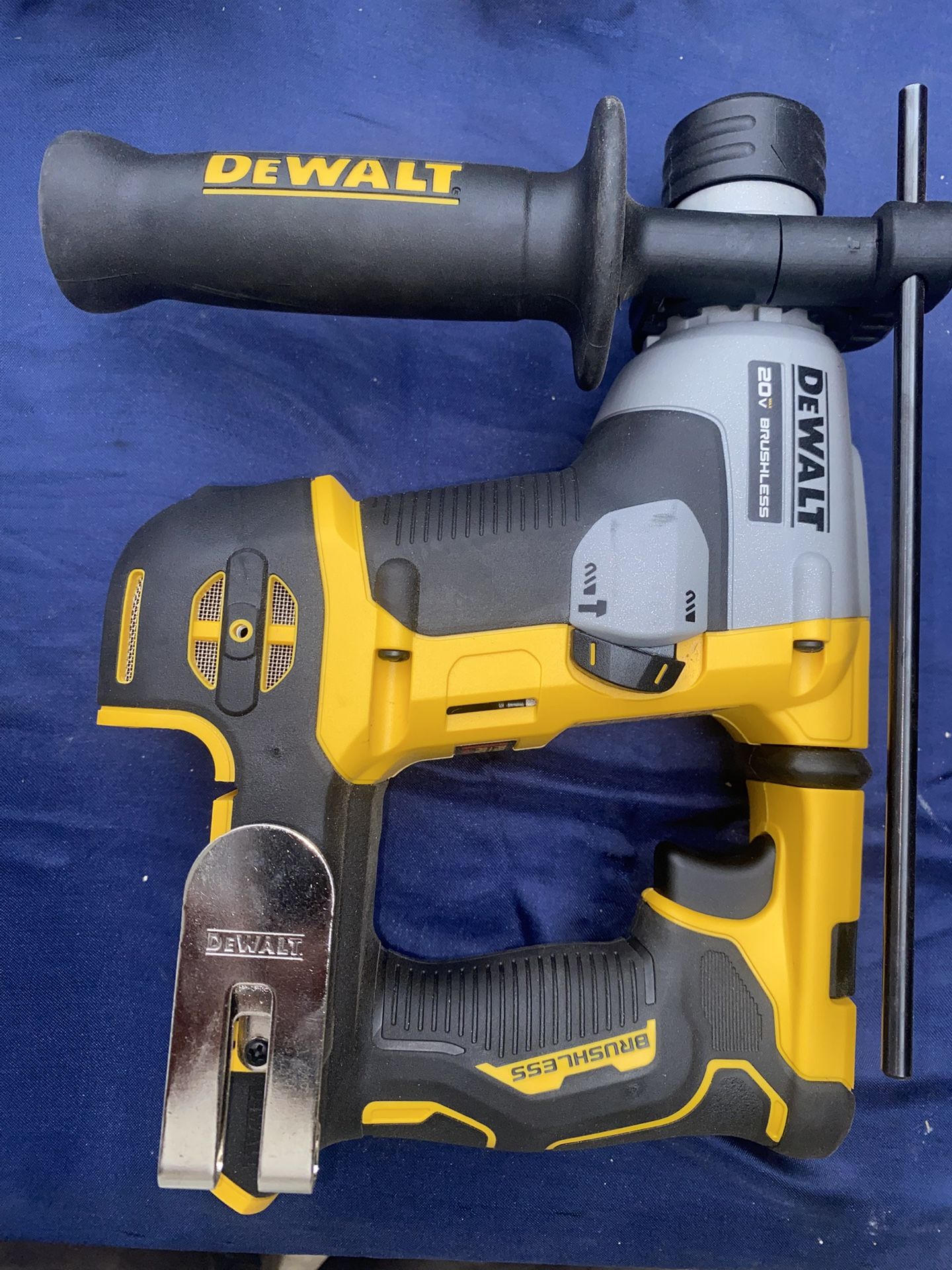 Dewalt ATOMIC Brushless Ultra-Compact 5/8 in. SDS Plus Hammer Drill (Tool Only) No Battery No Charge