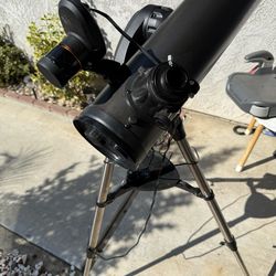 Black celestron nexstar I30SLT telescope