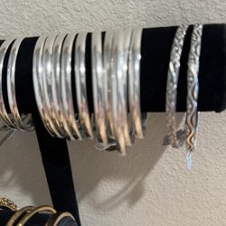 STERLING BANGLE BRACELETS 925