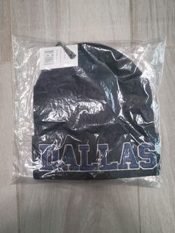 Beanie Hat Cuffed DALLAS Embroidered