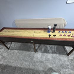 Shuffleboard Table
