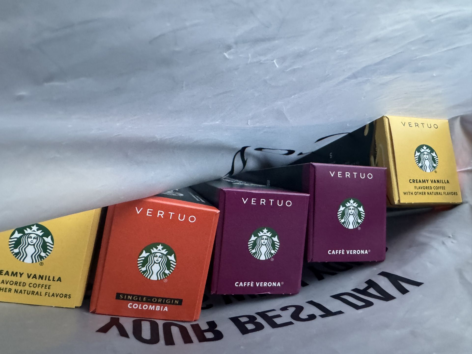 Nespresso Pods/starbucks
