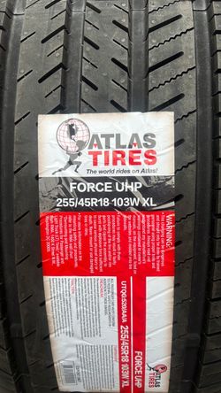New 2 tires 255/45/R18