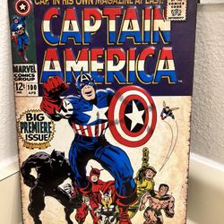 CAPTAIN AMERICA Embossed Metal Badge (Marvel/Film) Black Panther/Thor