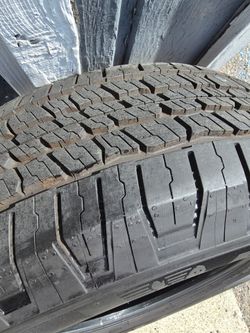 Almost new 265/70 R18 tires of off Toyota 4Runner