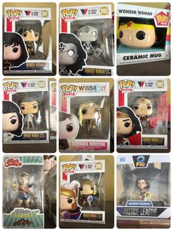 Wonder Woman Funko Pop. $5 Each. Read Description