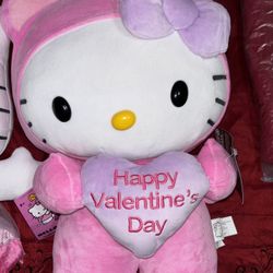 valentines big hello kitty greeter gift