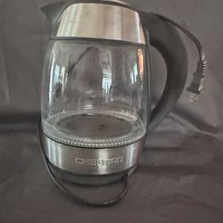 Lighted Chef man electric tea kettle 