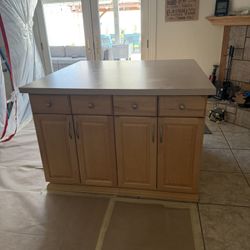 Kitchen Cabinets And Island