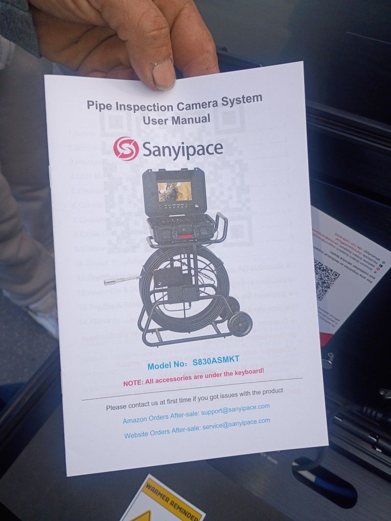 SandyipacePipe Inspection Camera System