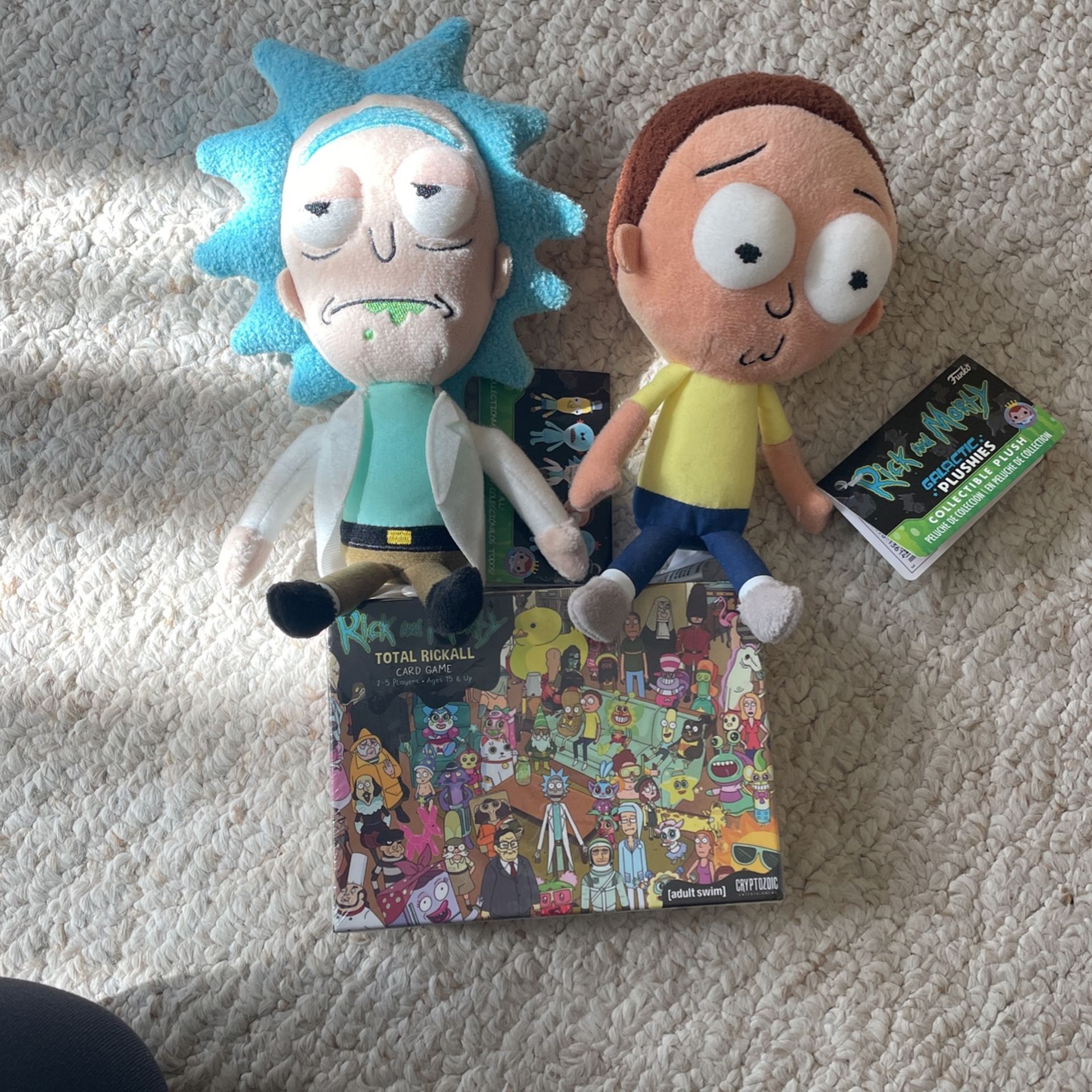 Rick And Morty Game & Plushes