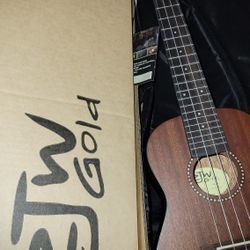 ZJW Gold Concert Ukulele 