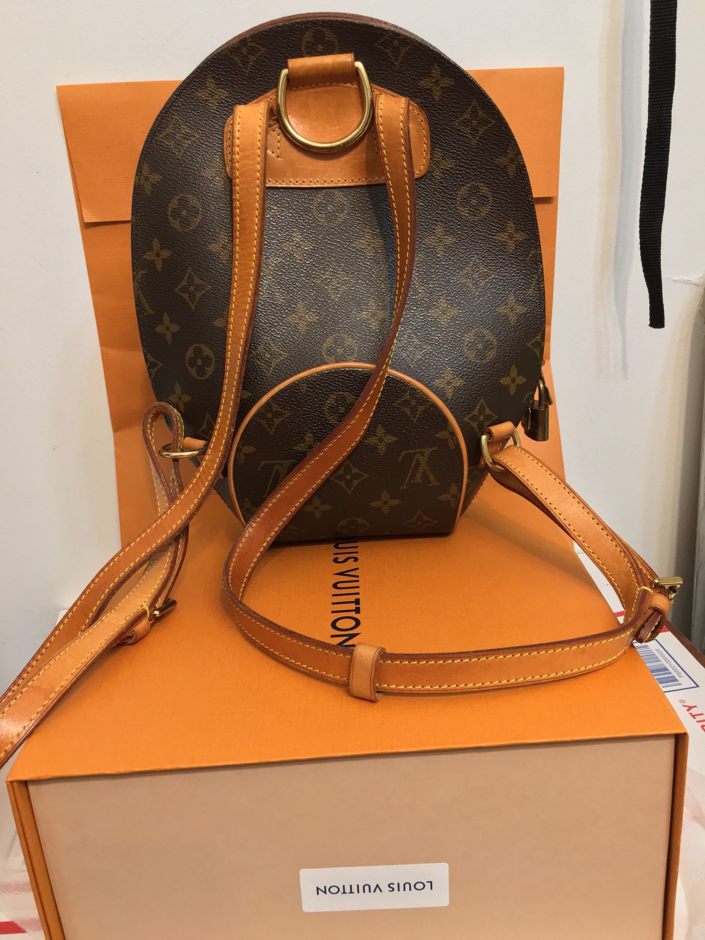 Louis Vuitton Monogram Ellipse Sac a Dos Backpack. With 