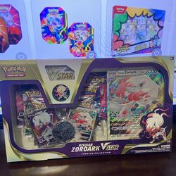 Pokemon Hisuian Zoroark V Star Premium Collection