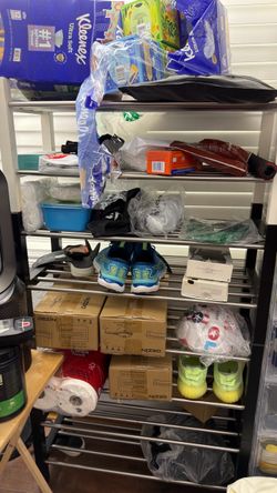 Metal 8-Tier Storage Rack