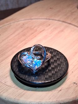 Real opal ring
