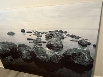 Oversize Sea Scape Canvas Print 55”x79”