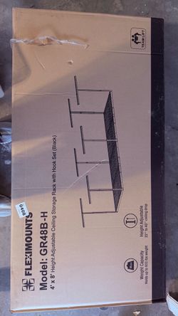Adjustable Ceiling Storage Unit